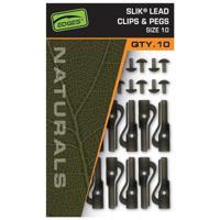 Fox Naturals Size 10 Slik Lead Clip & Pegs - thumbnail