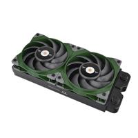 Thermaltake Toughfan 12 Racing Green High Static Pressure Radiator Fan Universeel Ventilator 12 cm G - thumbnail