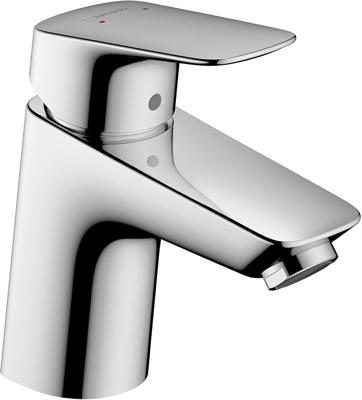 Hansgrohe Logis ééngreeps wastafelmengkraan 70 met metalmet PopUp trekwaste, chroom Hansgrohe Logis ééngreeps wastafelmengkraan 70 met metalmet PopUp trekwaste, chroom