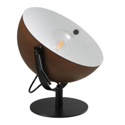 Masterlight TafellampIndustria zwart met roestbruin - 4199-25-06-B