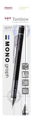 Vulpotlood tombow mono graph hb 0.5mm zwart | 6 stuks