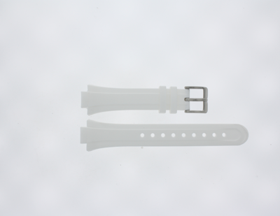 Horlogeband Calypso K5571-1 Kunststof/Plastic Wit 10mm