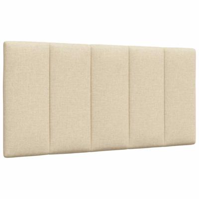 Bedframe zonder matras "Hanko" 90x200 cm stof crèmekleurig