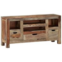 Dressoir 100x30x50 cm massief sheeshamhout grijs - thumbnail