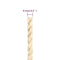 Touw 8 mm 25 m 100% sisal - thumbnail