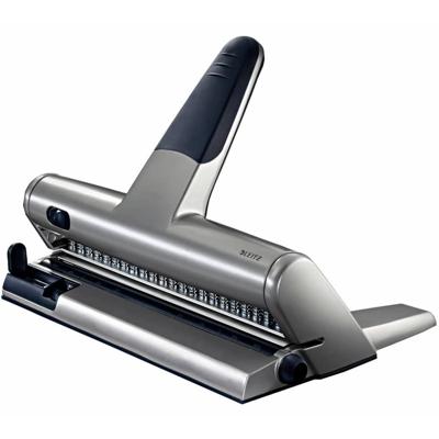 Leitz Heavy Duty 23-gaats perforator 5115 zilver Leitz Heavy Duty 23-gaats perforator 5115 zilver