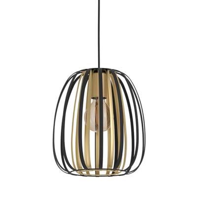 Eglo Hanglamp Ø 25,5cmEncinitos zwart met goud - 99665