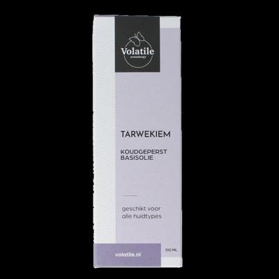 Tarwekiem koudgeperst basisolie glazen fles 100 Milliliter