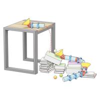 Quercetti migoga pipe knikkerbaan, 30dlg. - thumbnail