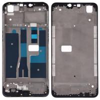 Front behuizing LCD frame bezel Plate voor OPPO A5/A3s (zwart) - thumbnail