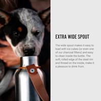 Black+Blum Geïsoleerde Waterfles - 0.5Ltr - Oranje - thumbnail