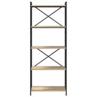 Boekenkast Sonoma eiken 60 x 30 x 153 cm Bewerkt hout - thumbnail