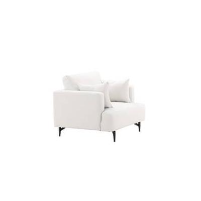 Fjôrd - Fauteuil Zwart|Beige - Linnen - Sofia Fjôrd - Fauteuil Zwart|Beige - Linnen - Sofia