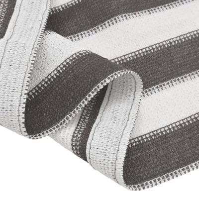 VidaXL Tenttapijt 200x300 cm antracietkleurig en wit