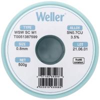 Weller WSW SC M1 Soldeertin, loodvrij Spoel Sn0,7Cu 500 g 0.8 mm - thumbnail