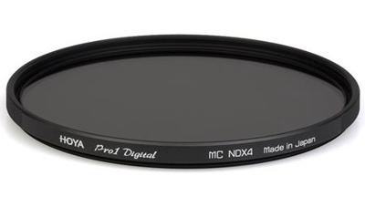 Hoya Grijsfilter ND4, Pro1D serie - 2 stops - 55mm Hoya Grijsfilter ND4, Pro1D serie - 2 stops - 55mm