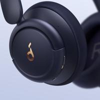 Soundcore by Anker Q30 Bluetooth-hoofdtelefoon, hybride actieve geluidsisolatie, individuele modi, Hi-Res geluid, EQ in app, 40h batterij, comfortabele grip, verbinding van 2 apparaten (blauw) - thumbnail