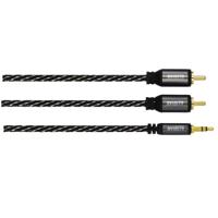 Avinity Audiokabel 2 Cinch-stekkers - 3,5-mm-jack Stereo 1,5 M - thumbnail