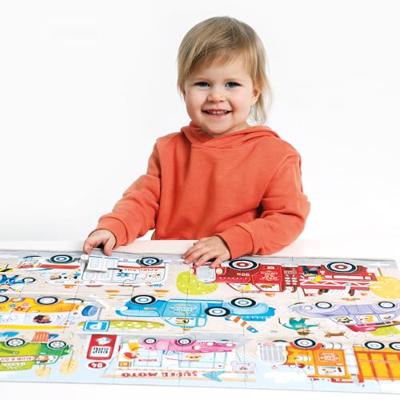 Banana Panda - moto jumbo puzzel auto's - 40st.