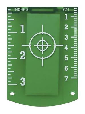 SOLA Doelplaatje groen voor laser ZLM-G magnetisch, afmeting 69x98mm - 71126301