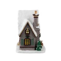 Lemax white christmas verlicht kersthuisje Caddington Village 2024 - thumbnail