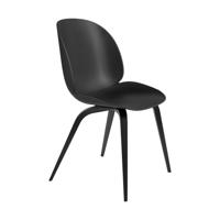 Gubi Beetle eetkamerstoel zwart beuken Black - thumbnail
