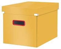 Leitz Cosy Click & Store kubus grote opbergdoos, geel - thumbnail