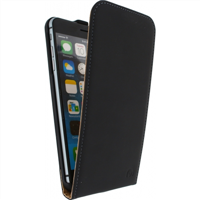 Mobilize Ultra Slim Flip Case Apple iPhone 6 Plus/6S Plus Black - thumbnail