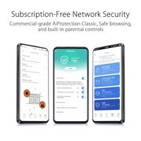 ASUS RT-AX57 Go AX3000 Dual Band WiFi 6 Router voor thuis en op reis, 4G / 5G Router vervanger, Openbare WiFi WISP Mode, Abonnementvrije Netwerkbeveiliging, VPN, Gastenportaal, Wandmontage, AiMesh - thumbnail
