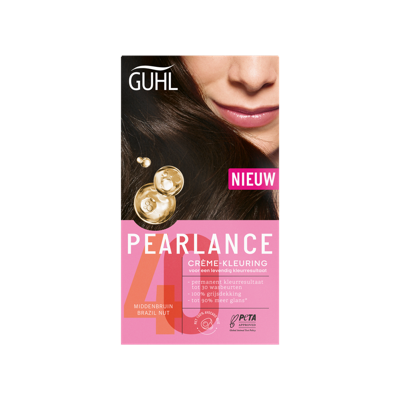 Guhl Pearlance Intensieve Crème-Kleuring N40 Middenbruin Brazil Nut Guhl Pearlance Intensieve Crème-Kleuring N40 Middenbruin Brazil Nut