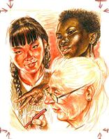 Faber Castell fc-167167 pitt artist pens brush portrait 6 stuks - thumbnail