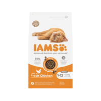 Iams Kitten kattenvoer met verse kip 3 kg - thumbnail