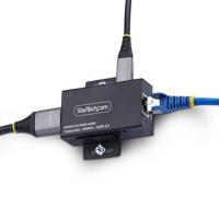 StarTech.com HDMI Extender Over CAT5e/CAT6, 4K 60Hz, Tot 60m, HDMI Transmitter/Receiver Kit, HDMI Verlenger, Power Over Cable - thumbnail