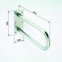 Handgreep U-Vorm Sapho Handicap 81,3 cm Roestvrij Staal - thumbnail