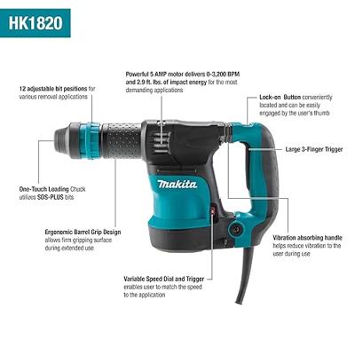 Makita HK1820 Breekhamer SDS-Plus 550W 230V in koffer - thumbnail
