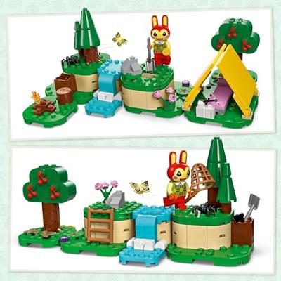 LEGO animal crossing 77047 kamperen met bunnie - thumbnail