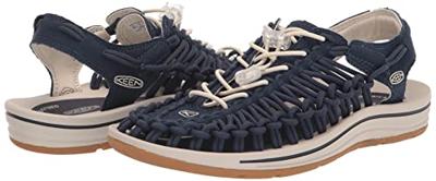 Keen Uneek Canvas Dames Sandaal Navy/Birch 7