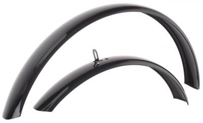 Spatbordset 20" ATB gemaakt van staal 55mm - zwart