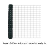 VidaXL Euro hek groen 1,6 x 10 m pvc-gecoat ijzer - thumbnail