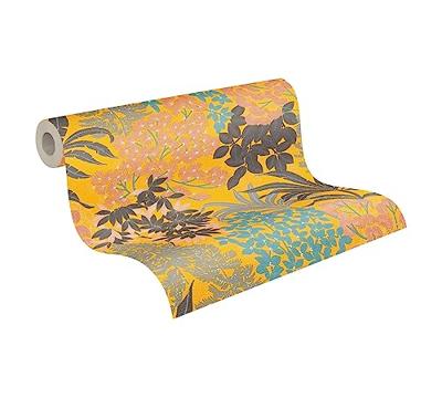 Livingwalls Metropolitan Stories. Travel Stories - Geel - Bladeren - 391283