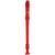 Stagg REC-GER/TRD sopraanblokfluit, Duitse boring, rood Stagg REC-GER/TRD sopraanblokfluit, Duitse boring, rood