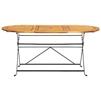 7-delige Tuinset inklapbaar massief acaciahout