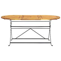 7-delige Tuinset inklapbaar massief acaciahout - thumbnail