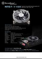 SilverStone Nitrogon NT07-115X cpu-koeler - thumbnail