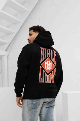 Malelions Gothic Tile Hoodie Heren Zwart - Maat S - Kleur: Zwart | Soccerfanshop Malelions Gothic Tile Hoodie Heren Zwart - Maat S - Kleur: Zwart | Soccerfanshop