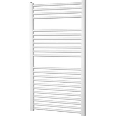 Designradiator BWS Palian met Zijaansluiting 111,1x50 cm 519 Watt Wit Structuur