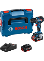Bosch Blauw GSR 18V-90 C | Accuschroefboormachine in L-Boxx 136 | (2x 4,0 AH accu + lader) - 06019K6003 - thumbnail