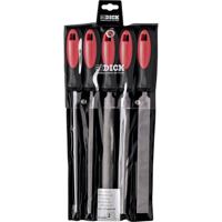 Dick 1314202-2K Set werkplaatsvijlen 5-delig met 2-comp. handgreep Slaglengte 200 mm 1 set(s) - thumbnail