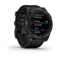 Garmin fenix 7X Solar 3,56 cm (1.4") MIP 51 mm Digitaal 280 x 280 Pixels Touchscreen Grijs Wifi GPS - thumbnail