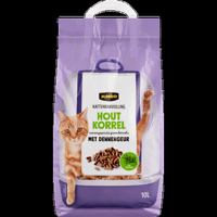 Jumbo Kattenbakvulling Houtkorrel met Dennengeur 10 L - thumbnail